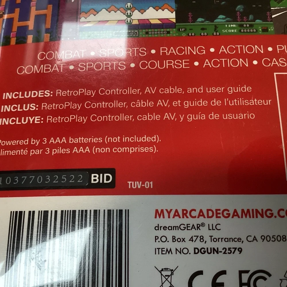 My Arcade Retro play 200 Built-in Video Games New